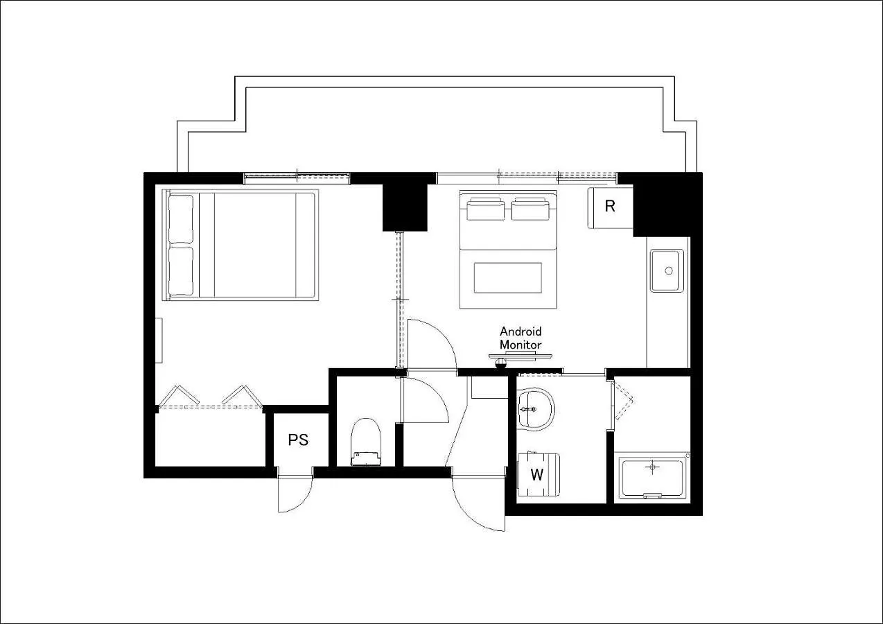 Rebanga Juso Apartment Ósaka Japonsko